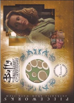 Buffy the Vampire Slayer: 10th Anniversary (Pieceworks Subset) card PW-8 Dress Worn By Emma Caulfield As Anya Jenkins