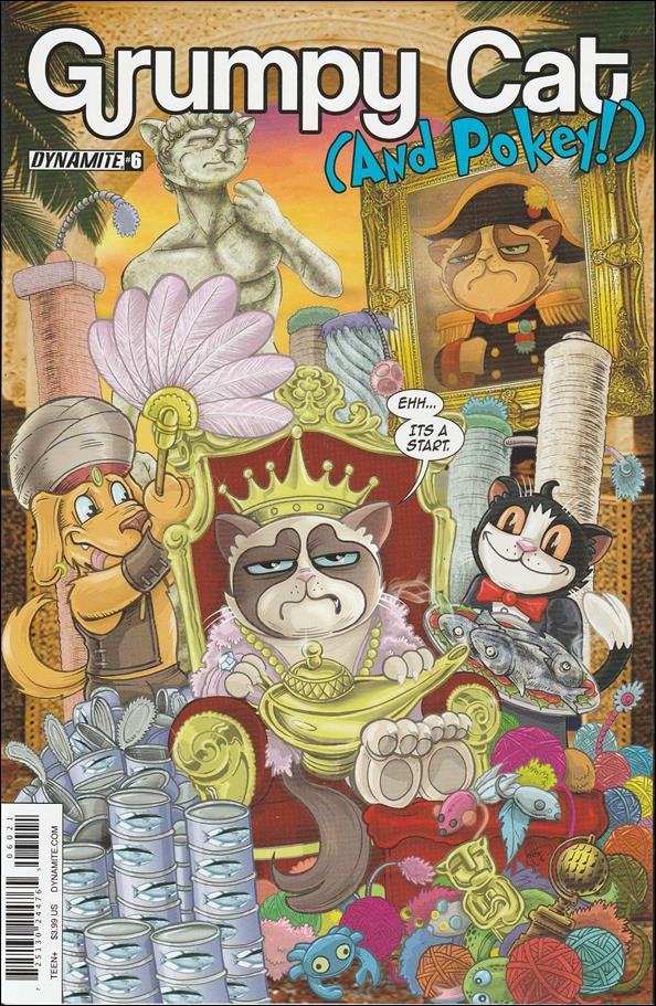 Grumpy Cat & Pokey issue 6-B Ken Haeser Cover 