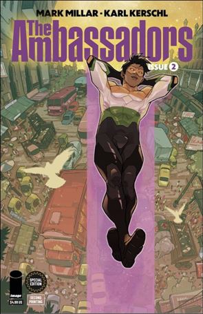 Ambassadors issue 2-D Karl Kerschl Cover (2nd Print)