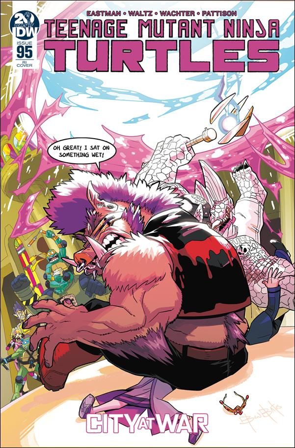 Teenage Mutant Ninja Turtles (2011) issue 95-C Ben Bates 1:10 Cover