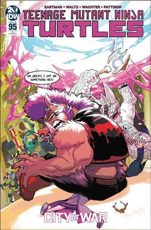 Teenage Mutant Ninja Turtles (2011) issue 95-C Ben Bates 1:10 Cover