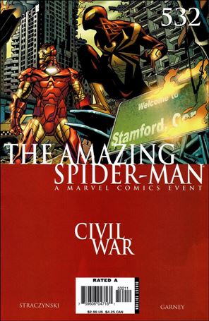 Amazing Spider-Man (1963) issue 532 Ron Garney Cover