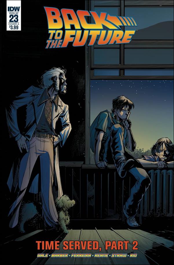 Back to the Future (2015) issue 23 Marcelo Ferreira Cover