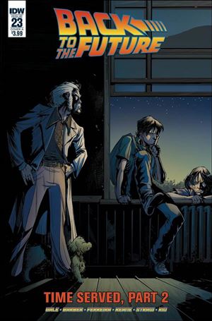 Back to the Future (2015) issue 23 Marcelo Ferreira Cover