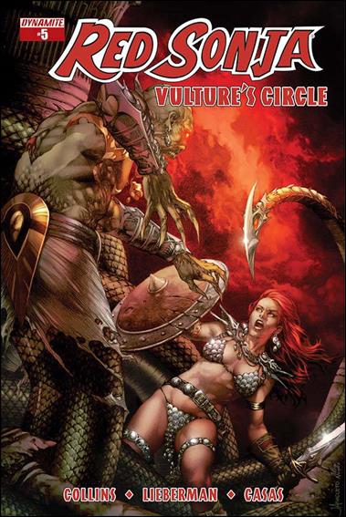 Red Sonja: Vulture's Circle issue 5 Jay Anacleto Cover