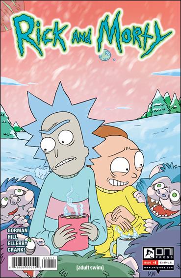 Rick and Morty (2015) issue 8 CJ Cannon Cover