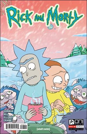 Rick and Morty (2015) issue 8 CJ Cannon Cover