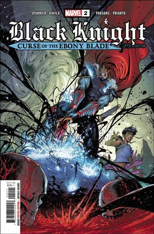 Black Knight: Curse of the Ebony Blade issue 2 Iban Coello Cover
