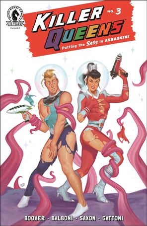 Killer Queens issue 3-C David Talaski Cover