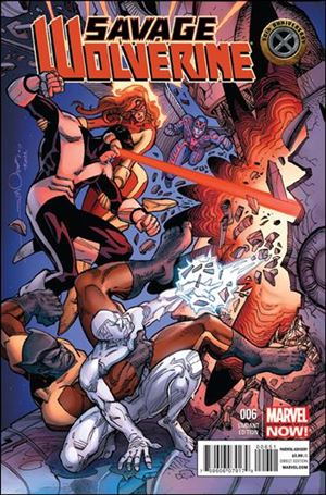Savage Wolverine issue 6-E Walter Simonson "X-Men 50th Anniversary" Cover