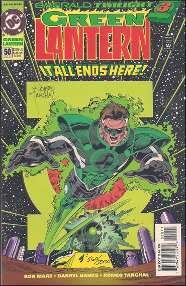 Green Lantern (1990) issue 50-B Dynamic Forces (signed by Romeo Tanghal) 1/5000