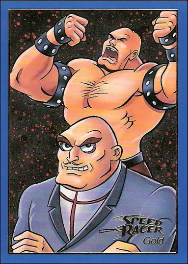 Speed Racer (Gold Foil Subset) card 53 Tongue Blaggard