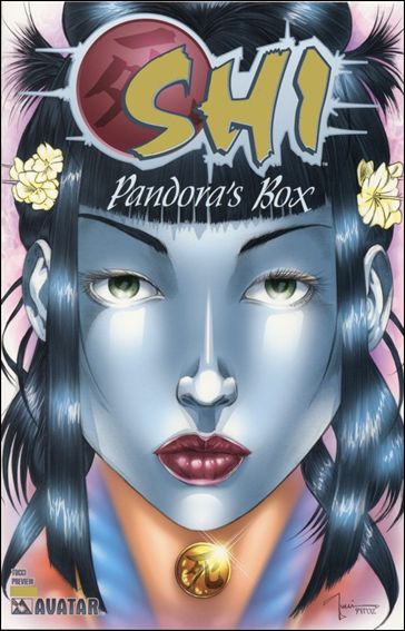 Shi: Pandora's Box Preview issue 1-C Gold Foil Cover