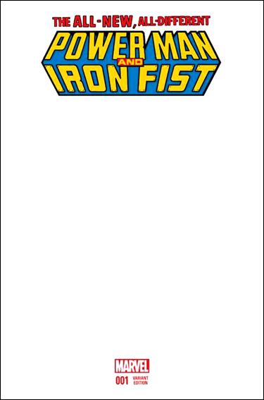 Power Man and Iron Fist (2016)  issue 1-I Blank/Sketch Cover