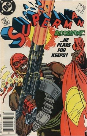 Superman (1987) issue 4-C Canadian Price Cover
