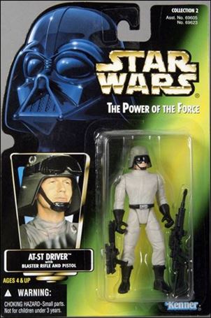 Star Wars: The Power of the Force 2 3 3/4" Basic Action Figures figure 28 AT-ST Driver (Collection 2)