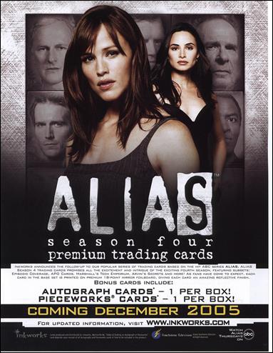 Alias: Season Four card 7 Sell Sheet