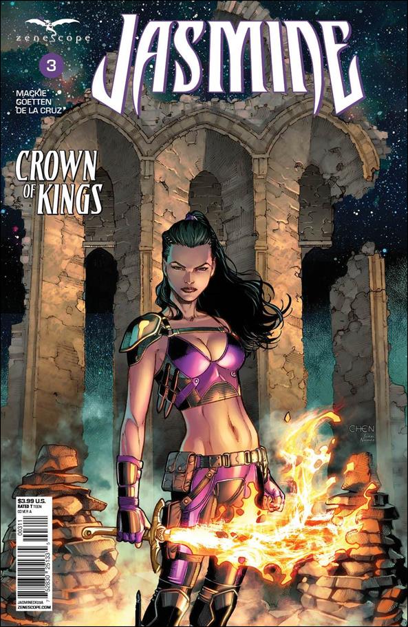 Jasmine: Crown of Kings issue 3 Sean Chen Cover