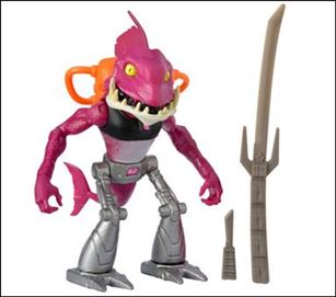 Teenage Mutant Ninja Turtles (2012) figure 11-B Fishface (Loose)
