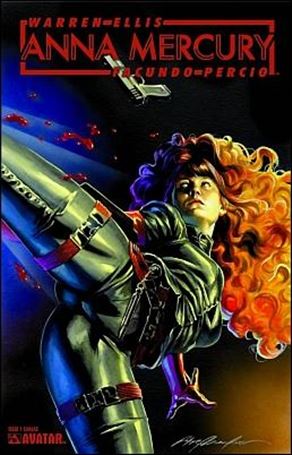 Anna Mercury issue 1-K Felipe Massafera Canvas Cover 1/350