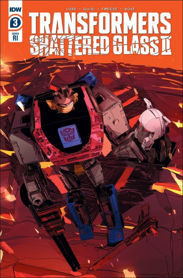 Transformers: Shattered Glass II issue 3-C Stefano Simeone 1:10 Cover