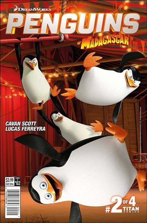 Penguins of Madagascar (2016) issue 2 Animation Cover
