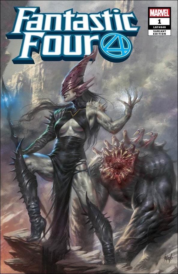 Fantastic Four (2018) issue 1-SP Lucio Parillo ComicXposure Villain Standard Cover