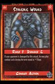 Rage Limited (Base Set) card 263 Stinging Wound 
