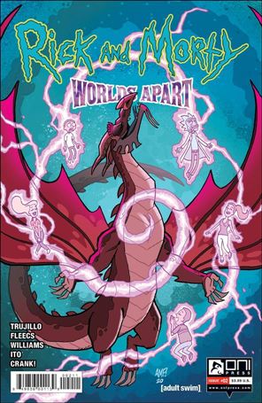 Rick and Morty: Worlds Apart issue 2 Tony Fleecs Cover