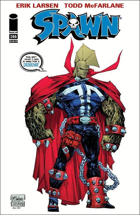 Spawn issue 266-B Todd McFarlane Color Cover