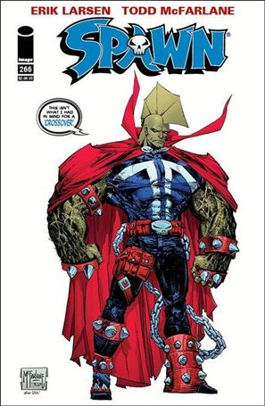 Spawn issue 266-B Todd McFarlane Color Cover