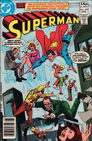 Superman (1939) issue 350-C UK Price Cover