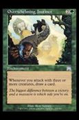 Magic the Gathering: Onslaught (Base Set) card 276 Overwhelming Instinct