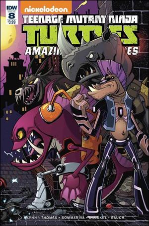 Teenage Mutant Ninja Turtles Amazing Adventures issue 8 Jon Sommariva Connecting Cover