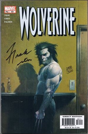 Wolverine (1988)  issue 181-B DF (Signed by Frank Tieri) 1/5000