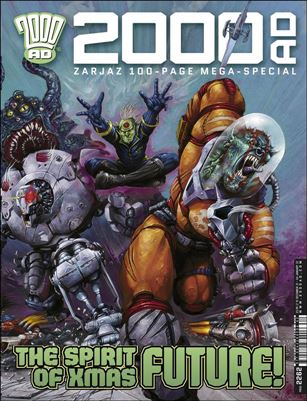 2000 A.D. (UK) issue 2262 Wraparound Cover