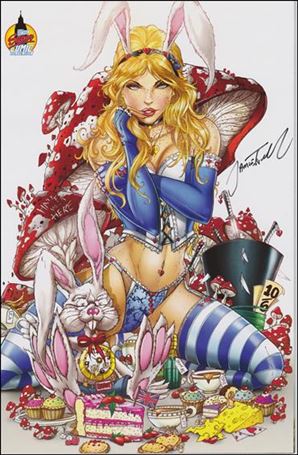 Grimm Fairy Tales Presents Wonderland: Asylum issue 2-D Hotflips/Beachbum London Supercon 1/350