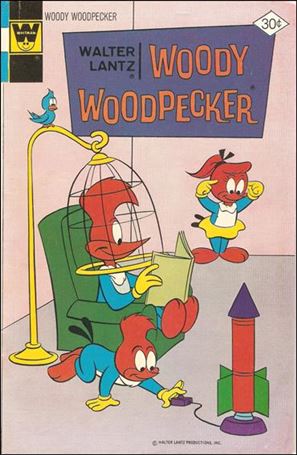 Walter Lantz Woody Woodpecker  issue 156-B Whitman Cover