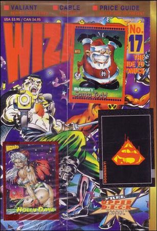 Wizard: The Guide to Comics issue 17-B Standard Cover Polybagged with Trading Cards