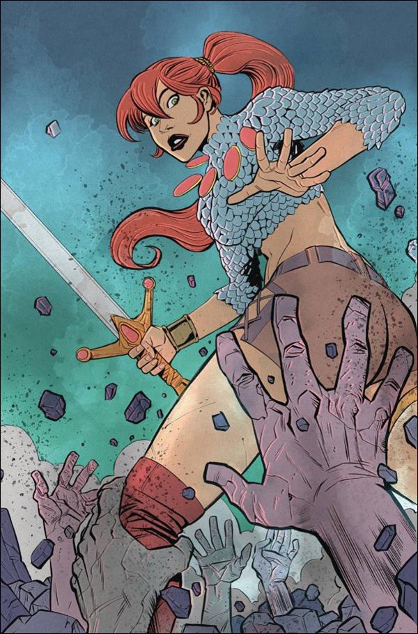 Immortal Red Sonja issue 8-J Jung-Geun Yoon 1:30 Virgin Cover