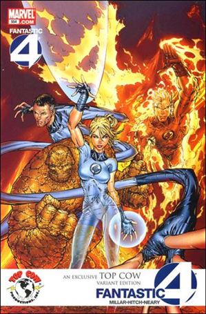 Fantastic Four (1961) issue 554-F Marc Silvestri Top Cow Cover 