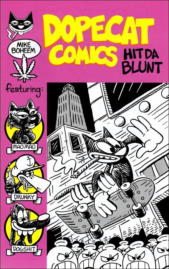 Dopecat Comics: Hit Da Blunt issue 1 Purple Standard Cover