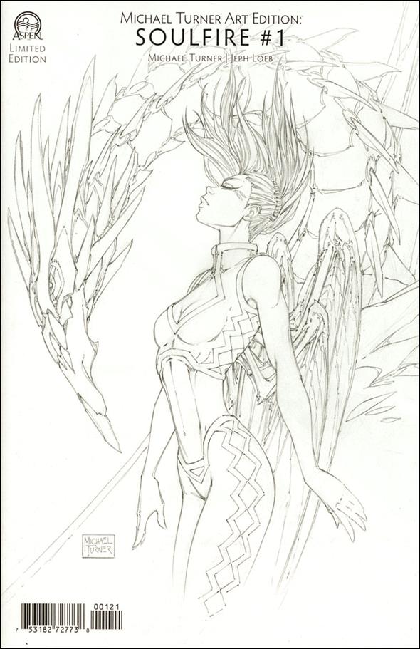 Michael Turner Art Edition: Soulfire issue 1-B 1:6 Sketch Cover