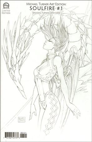 Michael Turner Art Edition: Soulfire issue 1-B 1:6 Sketch Cover