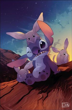 Lilo & Stitch issue 3-F Edwin Galmon 1:10 Virgin Cover