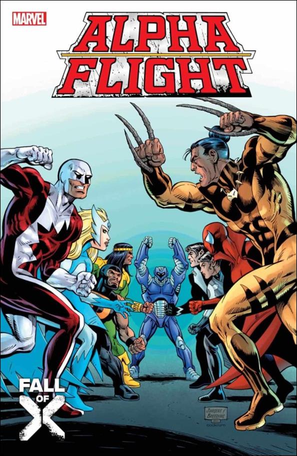 Alpha Flight (2023) issue 1-C Dan Jurgens Homage Cover