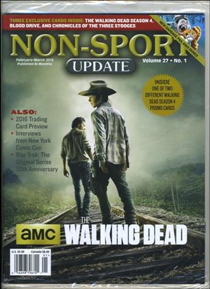 Non-Sport Update (2016) Cover Image 1