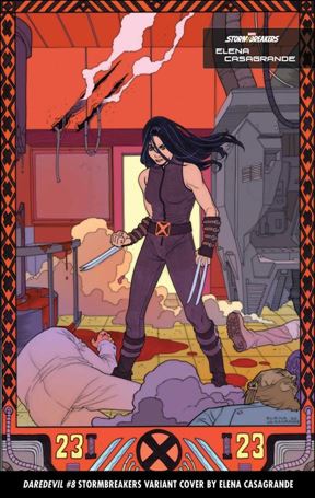 X-23: Deadly Regenesis issue 1-C Elena Casagrande Stormbreakers Cover