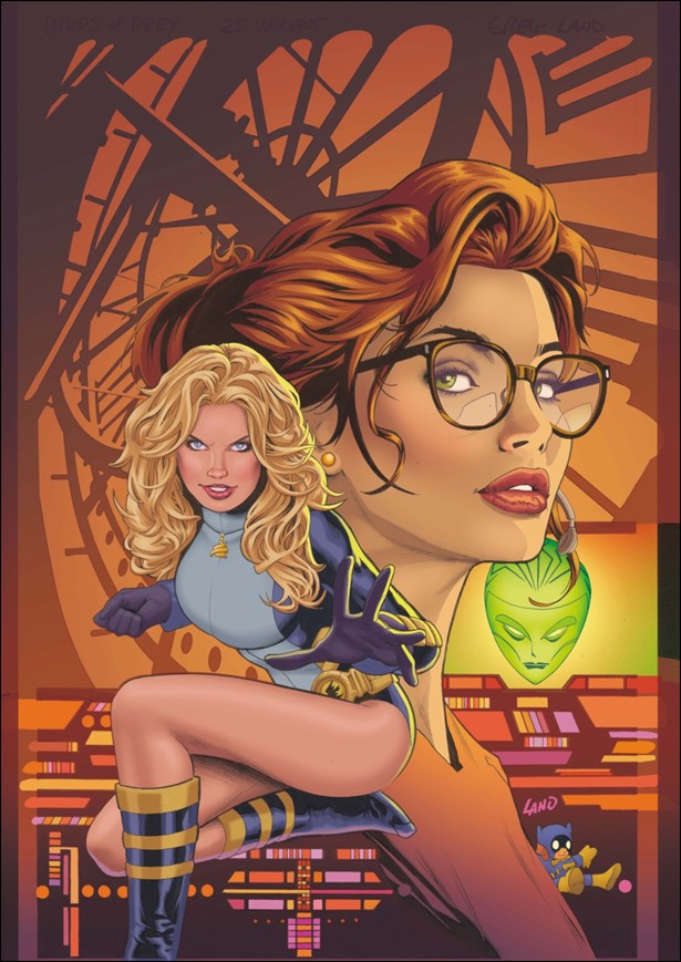Birds of Prey (2023) issue 25-C Greg Land Cardstock Cover