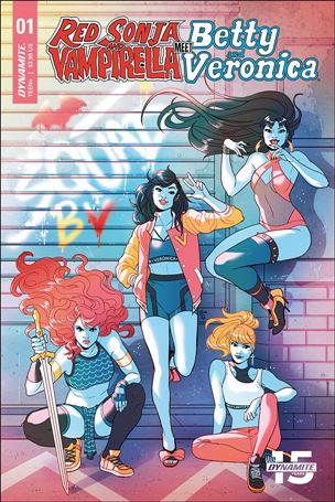 Red Sonja and Vampirella Meet Betty and Veronica issue 1-D Paulina Ganucheau Cover
